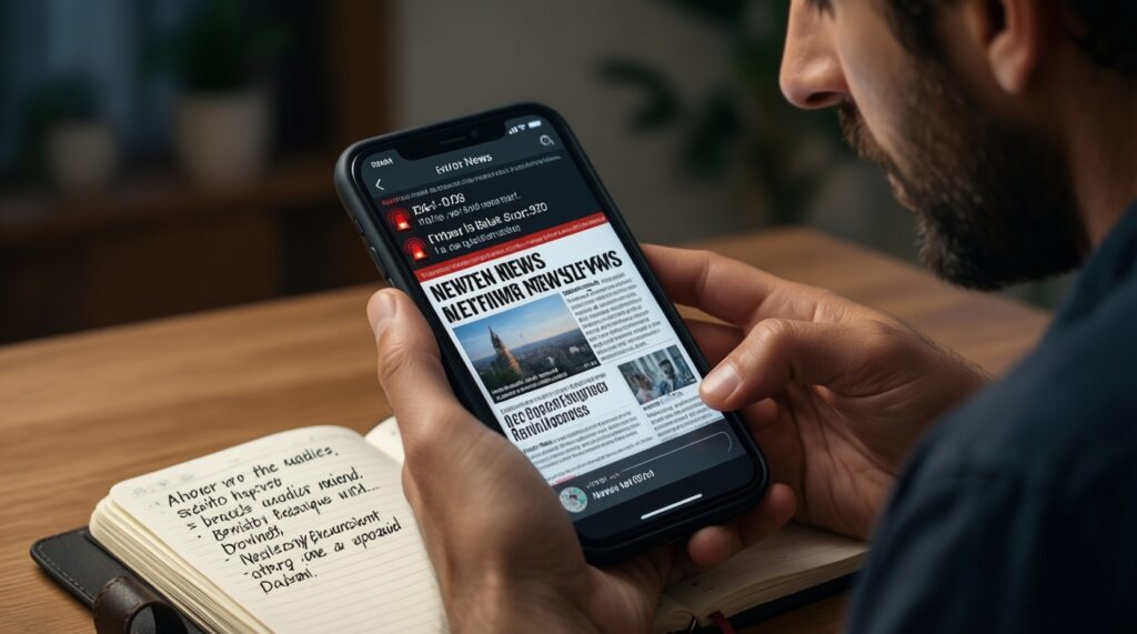 Новости: как отличать важные события от информационного шума и не перегружаться - иллюстрация