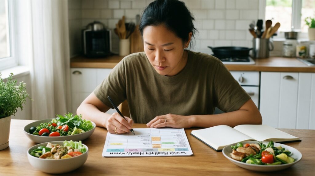 Еда и привычки: как выстроить рацион без диет, запретов и чувства вины - иллюстрация