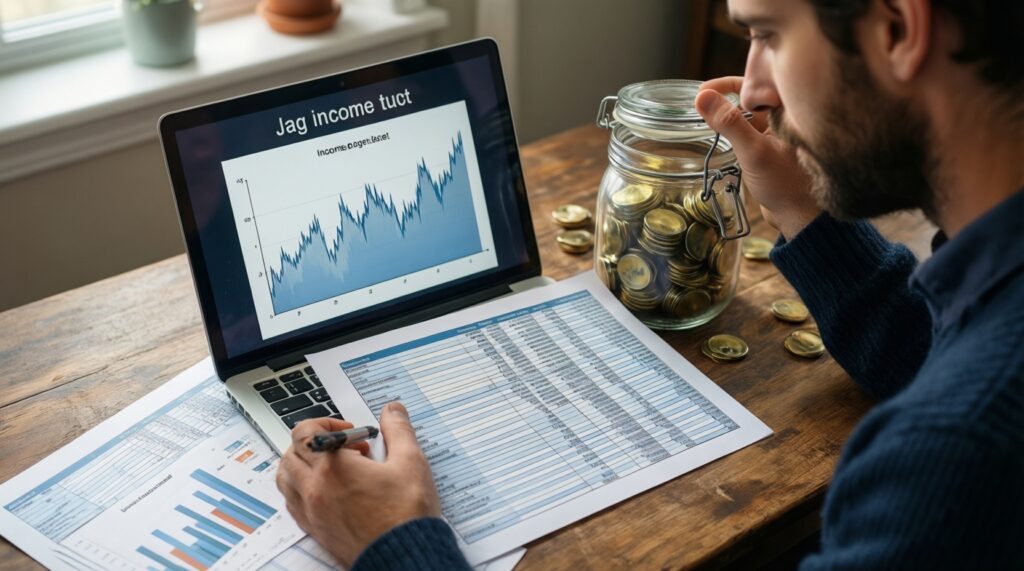 Личные финансы: как собрать финансовую подушку с нестабильным доходом - иллюстрация