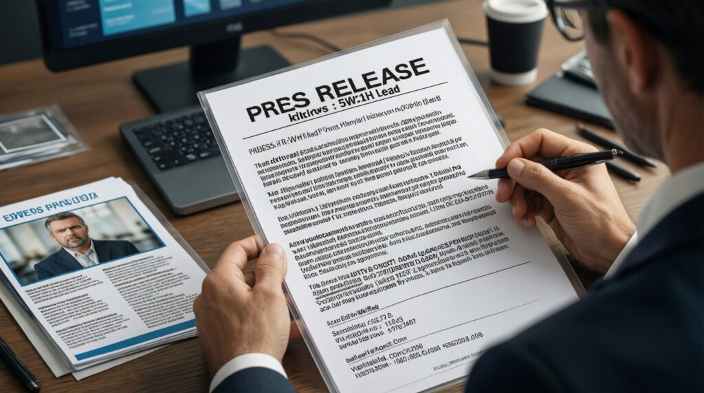 Пресс-релиз без воды: чек-лист для подготовки материала в пресс-центр - иллюстрация