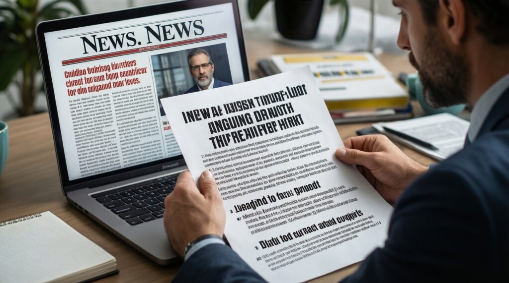 Пресс-релиз без воды: чек-лист для подготовки материала в пресс-центр - иллюстрация