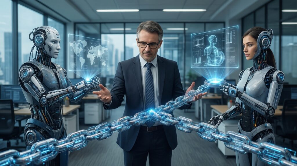 Общество и технологии: как ИИ меняет рынок труда и какие профессии растут - иллюстрация