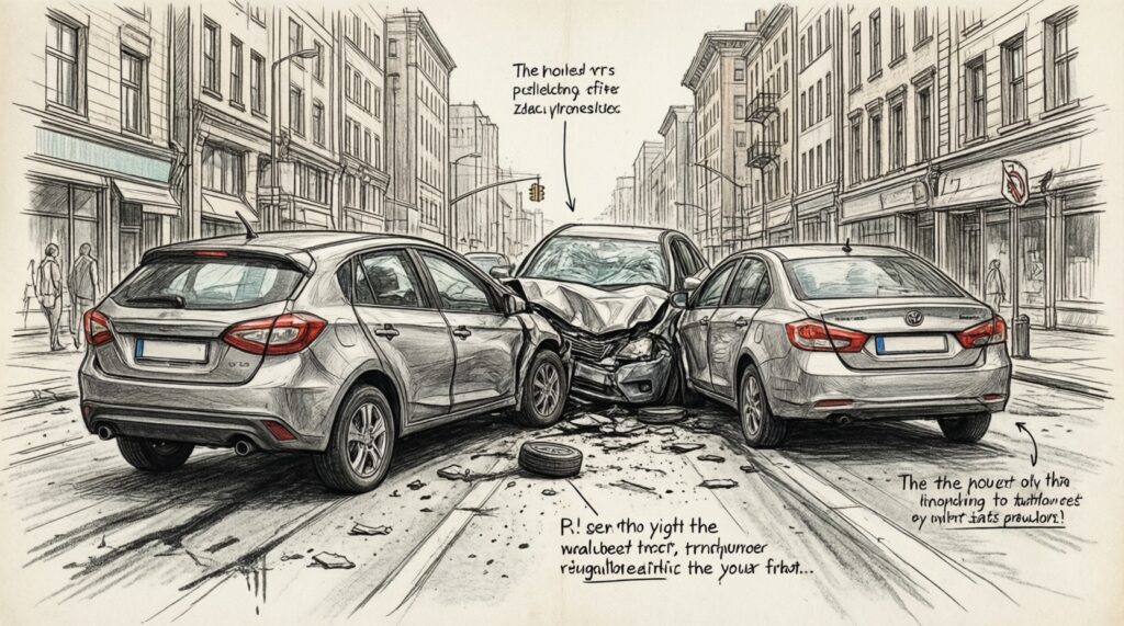 Разбор происшествия: как вести себя при ДТП и что фиксировать на месте - иллюстрация