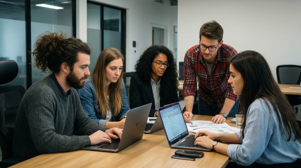 Дискуссия: удалёнка или офис - где больше свободы и где больше контроля - иллюстрация