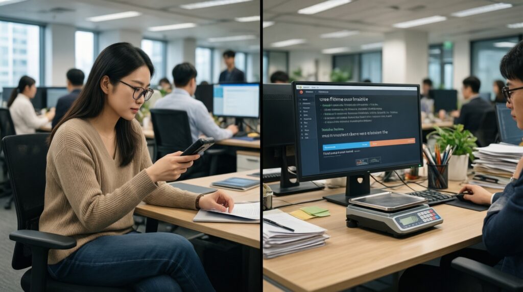 Дискуссия: удалёнка или офис - где больше свободы и где больше контроля - иллюстрация