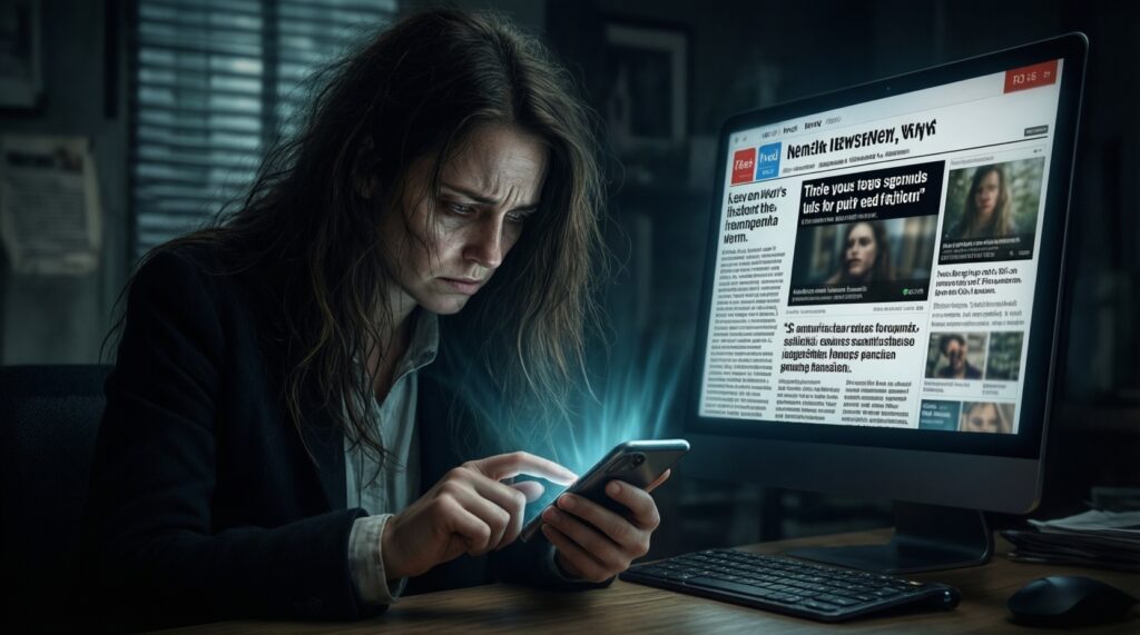 Новостная гигиена: как читать новости и не тревожиться круглосуточно - иллюстрация